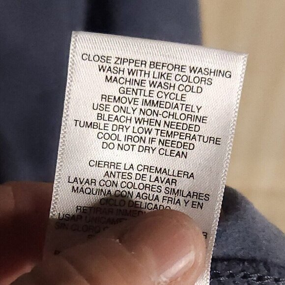 Mondetta Mens New Blue Fleece 1/4 Zip Pullover Jacket Large - Picture 5 of 7